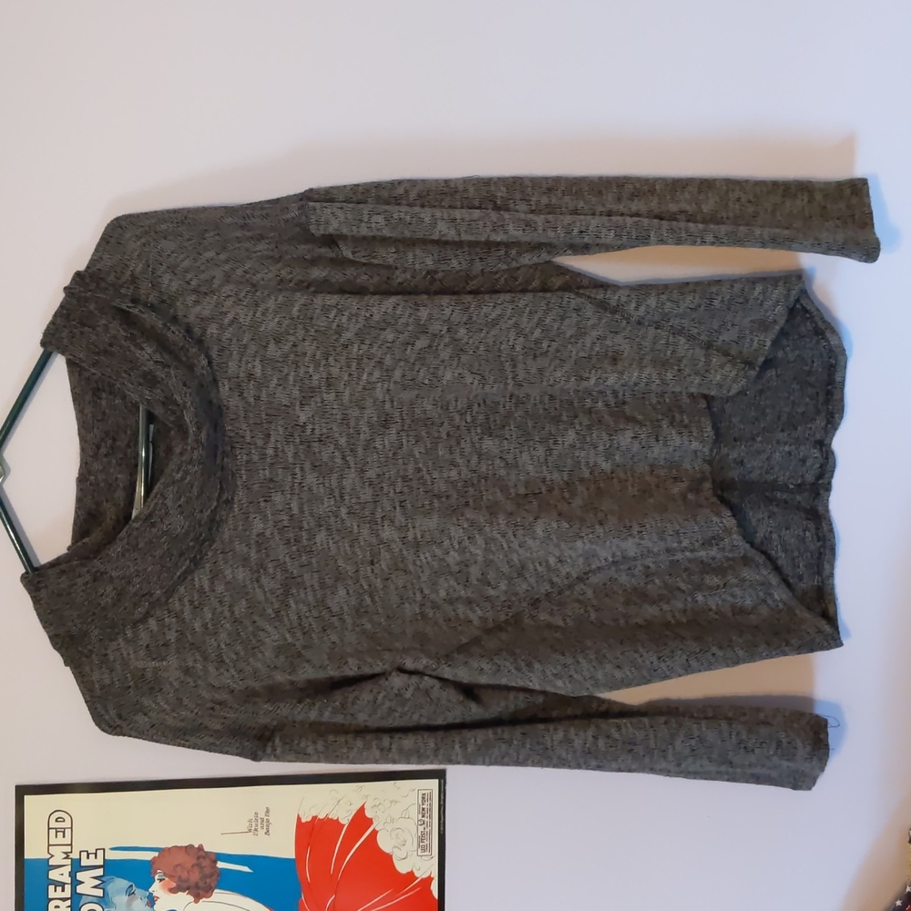 Lightweight knit grey Cowl neck Sweater
